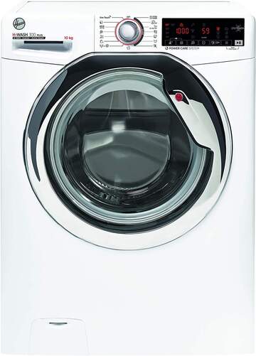 Lavadora Hoover H5WPB447AMBC/1S - 10kg, 1600 R, 77dB, Blanca