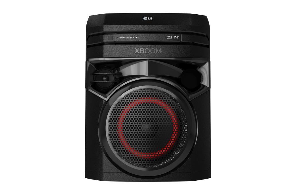 Lg Xboom On2dn altavoz con multiconectividad bluetooth 4.0 80 w de potencia sonido super bass boost entrada cd usb micro y guitarra tv sound sync karaoke cancelador voz torre 80w lector cddvd on2d on2dn.efrallk sistema audio para el 300w 1000w