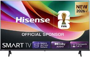 TV Hisense 40" QLED 40A4S - Full HD, Smart TV con HomeOS, Dolby Audio con 14 W, HDR10