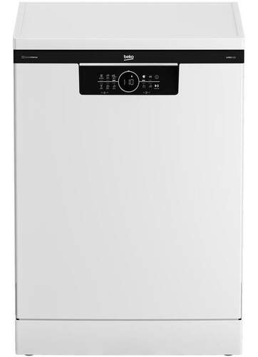 Lavavajillas Beko BDFN26440WC - 6 programas, 14 servicios, con Display, 44 dB, Blanco