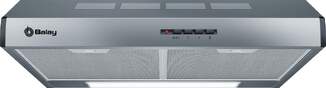 Campana extractora Balay 3BH263MX -  60cm, Extracción máx 350m3/h, LED, Filtros lavables, Inox