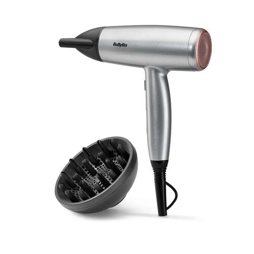Secador Babyliss D580DE Cosmos - Iónico, 2100 W, Difusor, 2 Velocidades