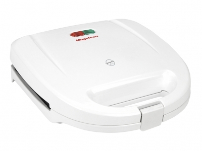 Sandwichera Magefesa MGF3180 - 820 W, 2 Sándwiches, Blanco