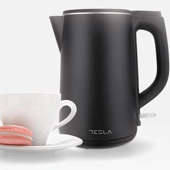 HERVIDOR TESLA KT301BX 2200W   1,5L BLACK INOX