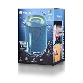 ALTAVOZ NGS ROLLERFURIA2TINYBLUE IPX7 20W BT USB