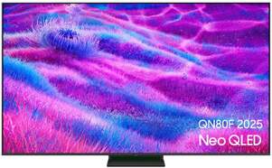 TV Samsung 55" NeoQLED TQ55QN80F - 4K Ultra HD, 144 Hz, Dolby Atmos 30 W, HDR10+ Adaptive