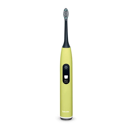 Cepillo el&eacute;ctrico Beurer SC50 Lim&oacute;n S&oacute;nico - 80000 rpm, 5 programas, Sensor de presi&oacute;n, pantalla LCD