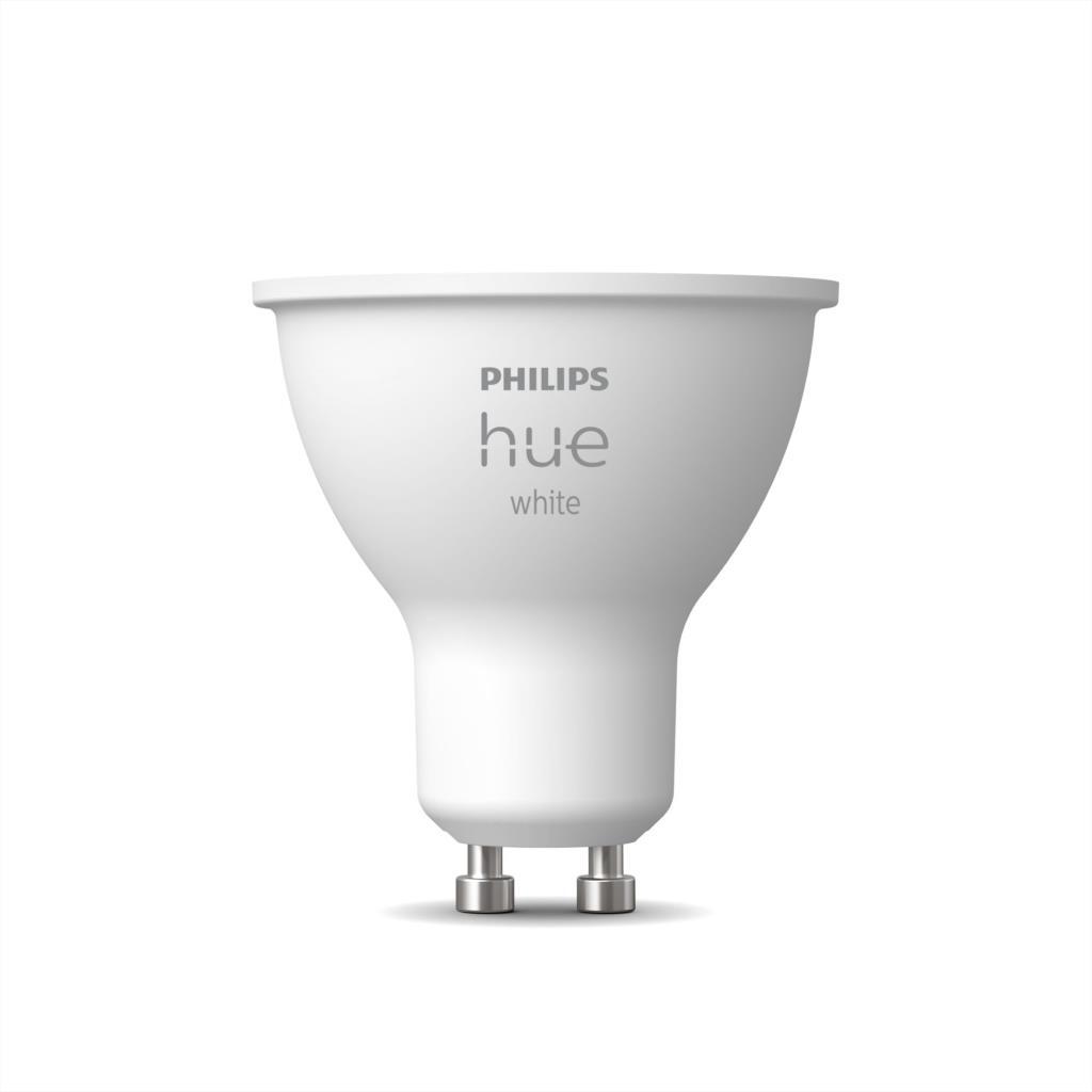 Philips Hue Bombilla Inteligente GU10 - 4.3W, Compatible con Alexa y Google Home