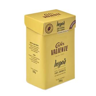 CAFE EN GRANO VALIENTE HOGAR ARABICA 100% 250G