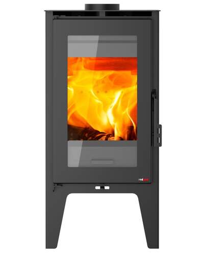 Estufa de leña Red Pod Alva Eco 6,7 kW - 2,22 kg/h, clase A+, troncos 20 cm
