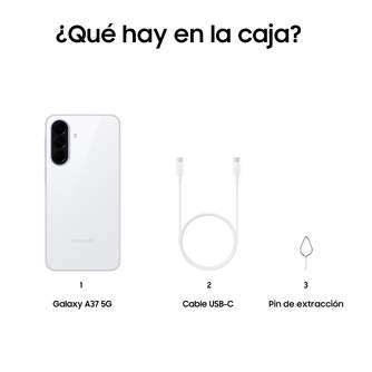 SMARTPHONE SAMSUNG A37 5G 8/256 6,7%%%quot; WHITE