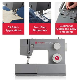 MAQUINA COSER SINGER HEAVY DUTY PRISMA 4411