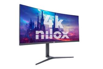 MONITOR NILOX 34%%%quot; NXM344KD11 ULTRAWIDE 4K CURVO
