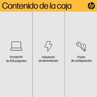 PORTATIL HP 15-FC0088NS RYZEN 3 8GB 256SSD 15,3%%%quot;