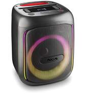 Altavoz NGS Wild Swag Go - Port&aacute;til, Compatible con la Tecnolog&iacute;a Bluetooth 5.0 Negro Aux 24x23x30cm
