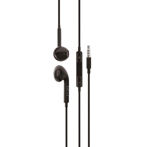 Auriculares DCU 34151001 - Jack 3,5 mm, Stereo, Negro