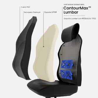 SILLA GAMING VERTAGEAR SL1800 BLACK ERGONOMIC ED