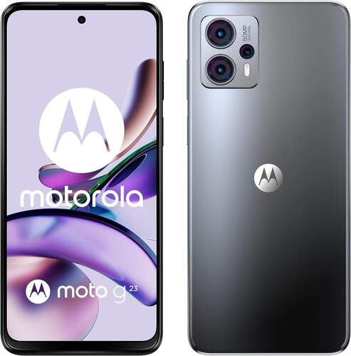 Motorola G23 - 8/128 GB, Pantalla 6,5", Gris