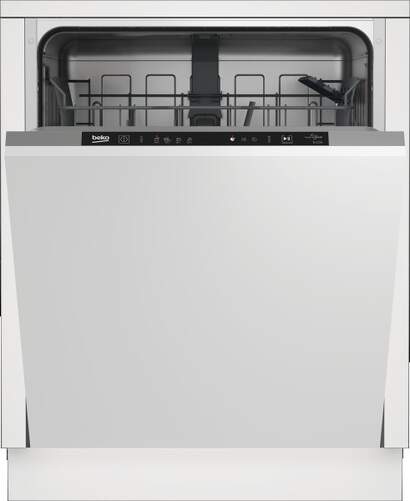 Lavavajillas  Integrable Beko BDIN14320 - 13 Servicios, Clase E, Blanco