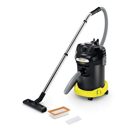 Aspirador Ceniza Karcher AD4 7310 S/B - Clase A+, 600 W, 80 dB