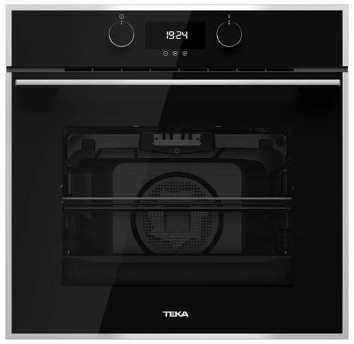 Horno Pirolítico Teka AirFry HLB 8406 P BK - Clase A+, 8 Funciones, HydroClean, Guía Telescópica