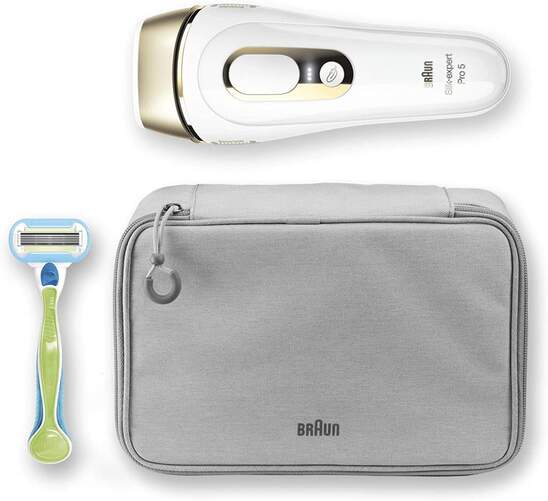 Depiladora Luz Pulsada Braun Silk Expert Pro 5 PL5054 IPL