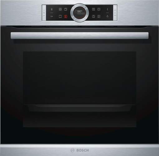 Horno Multifunción Bosch HBG635NS1 - A+, 13 Funciones, 10 Recetas Gourmet, 4D, Display TFT