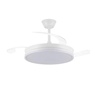 VENTILADOR TECHO CRISTAL EVO RETRAC 72W MD WIFI