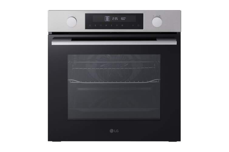 Horno LG Convecci&oacute;n WS5D7210S - 72 L, Gu&iacute;a Telesc&oacute;pica, Clase A, Display, Inox, Negro