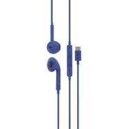 Auriculares DCU Stereo - USB Tipo C, Azul