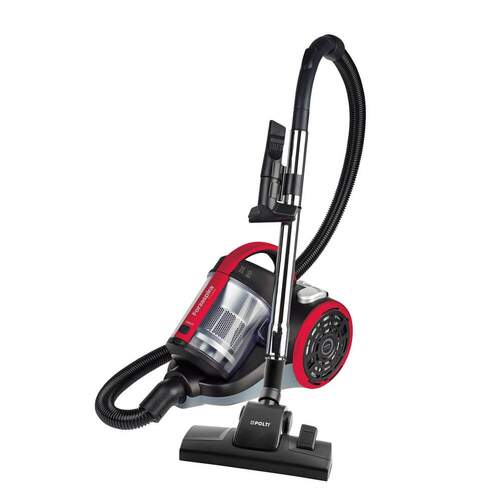 Aspirador Polti Forzaspira C110 Plus - 800W, Clase A, Sin bolsa, Ciclónico, HEPA, Cepillo Parquet