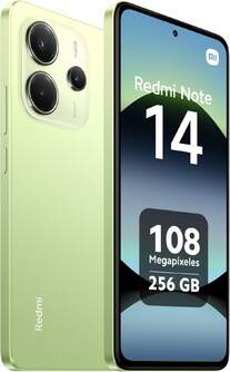 SMARTPHONE REDMI NOTE 14 8/256 6,7%%%quot; GREEN