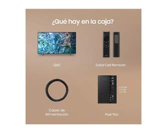 TV SAMSUNG 75%%%quot; TQ75Q64D QLED UHD SMART TV HDR10 