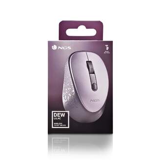 RATON NGS WIRELESS DEW LILAC SILENCIOSO 2.4GHZ