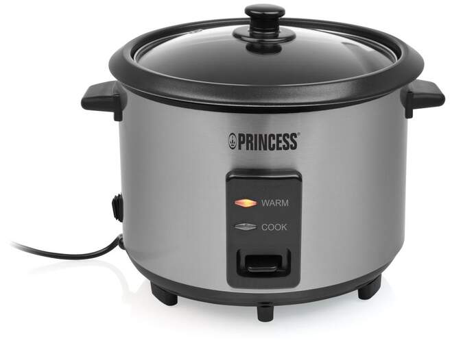 Arrocera Princess 271148 - 1,8L capacidad, 700W potencia, inox