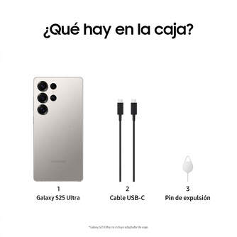 SMARTPHONE SAMSUNG S25 ULTRA 12/256 6,9%%%quot; TIT. GRIS