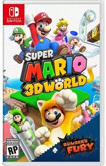 JGO. NINTENDO SWITCH SUPER MARIO 3DWORLD BOWS FURY