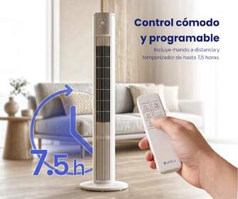 VENTILADOR TORRE ARTICA 45W 112 CM BCO