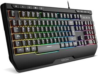 TECLADO RATON AURICULAR ALF. KROM KIT KENYA GAMING