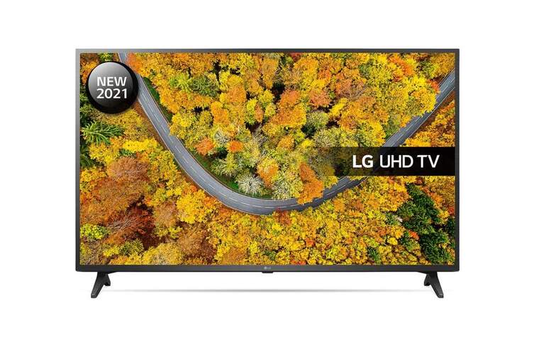 TV 50" LG 50UP75006LF - 4k, SmartTV webOS 6.0, QuadCore, HDR10 Pro, HLG, Gaming GiG/ALLM, 20W