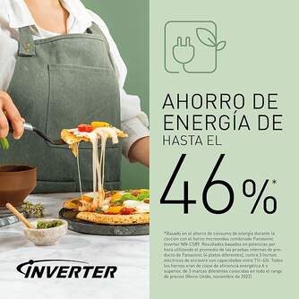 MICR. PANASONIC NNCS88LBEPG 4EN1 VAPOR CONVEC 31L