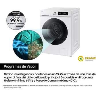 LVD. SAMSUNG WW11DB7B34GWU3 11KG 1400RPM BCO