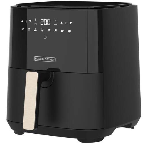 Freidora de aire Black&Decker BXAF5000E - 5 litros, digital, negra