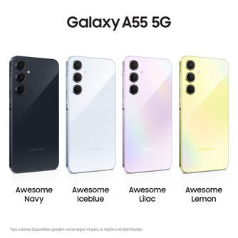 SMARTPHONE SAMSUNG A55 5G 8/128 6,6%%%quot; AWESOME LILAC