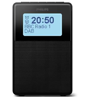 RADIO RELOJ PHILIPS TAR5100 BT FM/DAB  NEGRO