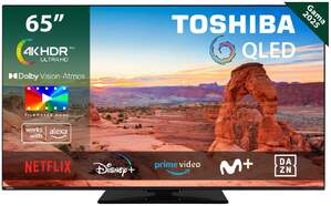 TV Toshiba 65" QLED 65QV3463DG - 4K Ultra HD, Dolby Vision, VIDAA, Dolby Audio 24 W, HDR10