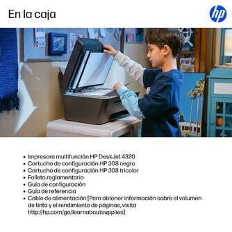 IMP. MULTI HP DESKJET 4320 NEGRA