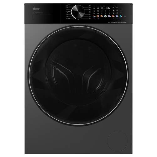 Lavadora Hoover H5W412BL10GUHS - 12 kg, 1400 rpm, Clase A-40%, 15 programas, Negro