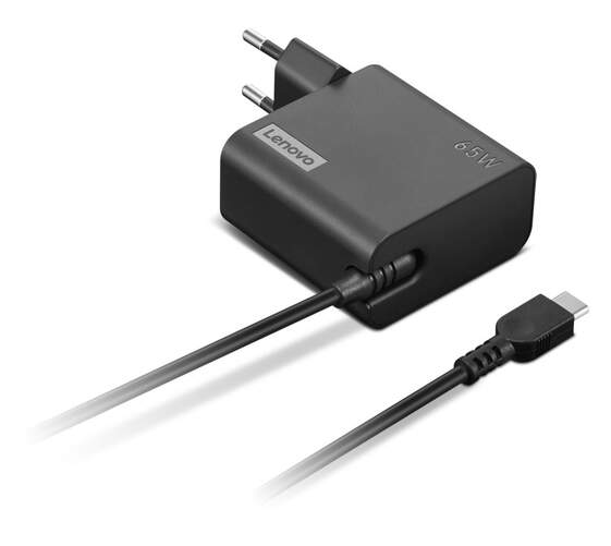 Cargador para port&aacute;tiles Lenovo GX21L58555 - Cable USB-C de 1,7 m, 65W