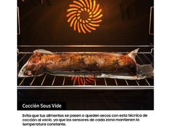 HORNO SAMSUNG NV7B4430ZASU1 76L PIRO INOX DUALCOOK